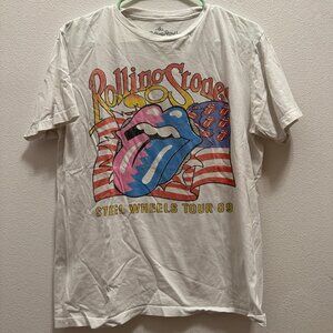 Harry Styles One Direction Rolling Stone Steel Wheels Tour T-Shirt Size Large